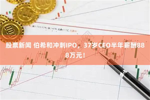 股票新闻 伯希和冲刺IPO，37岁CEO半年薪酬888万元！